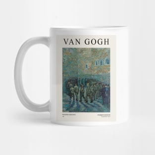 Van Gogh Exercising Prisoners Painting Exhibition Mug